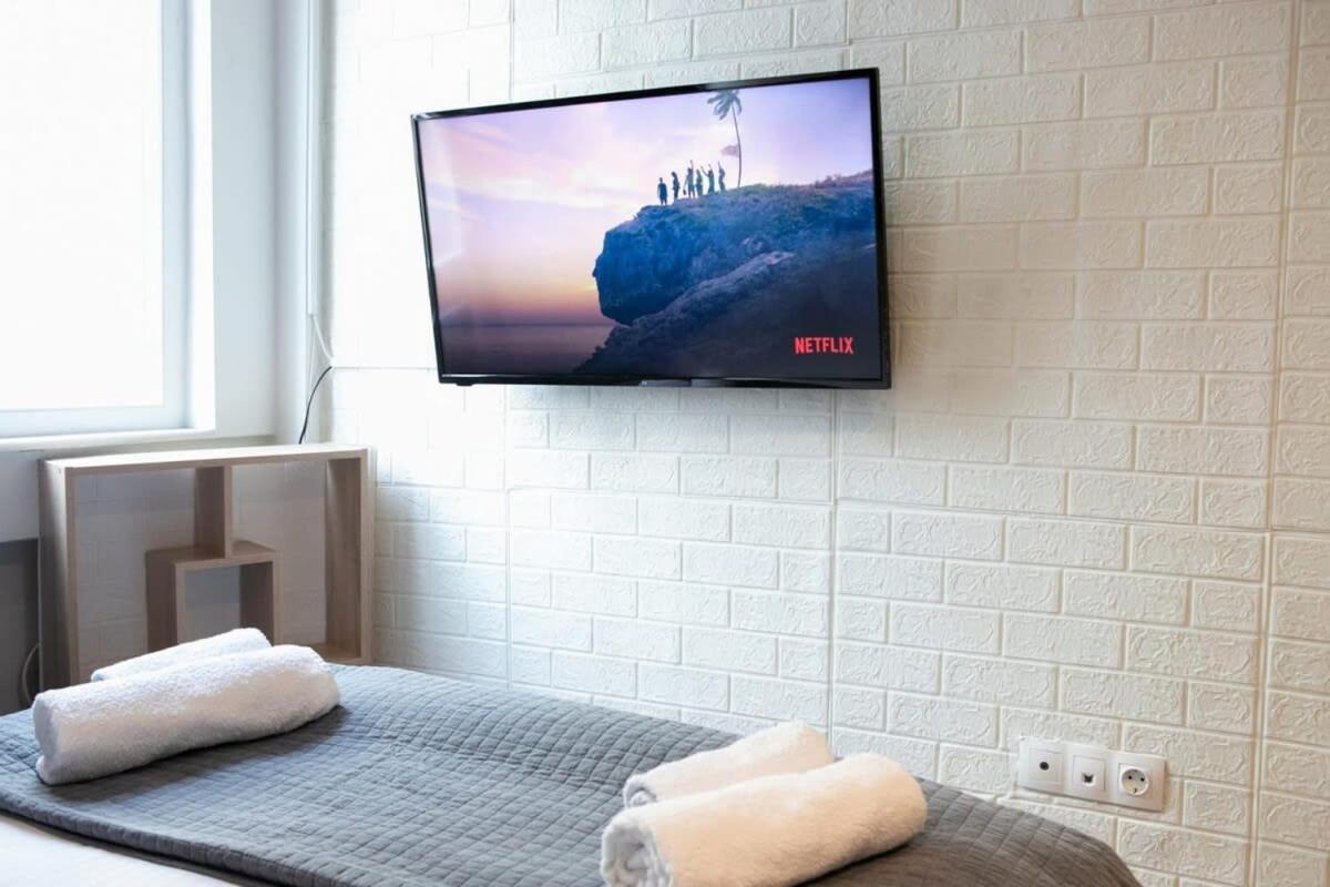 Cozy Modern Studio In Thessaloniki Appartement Buitenkant foto