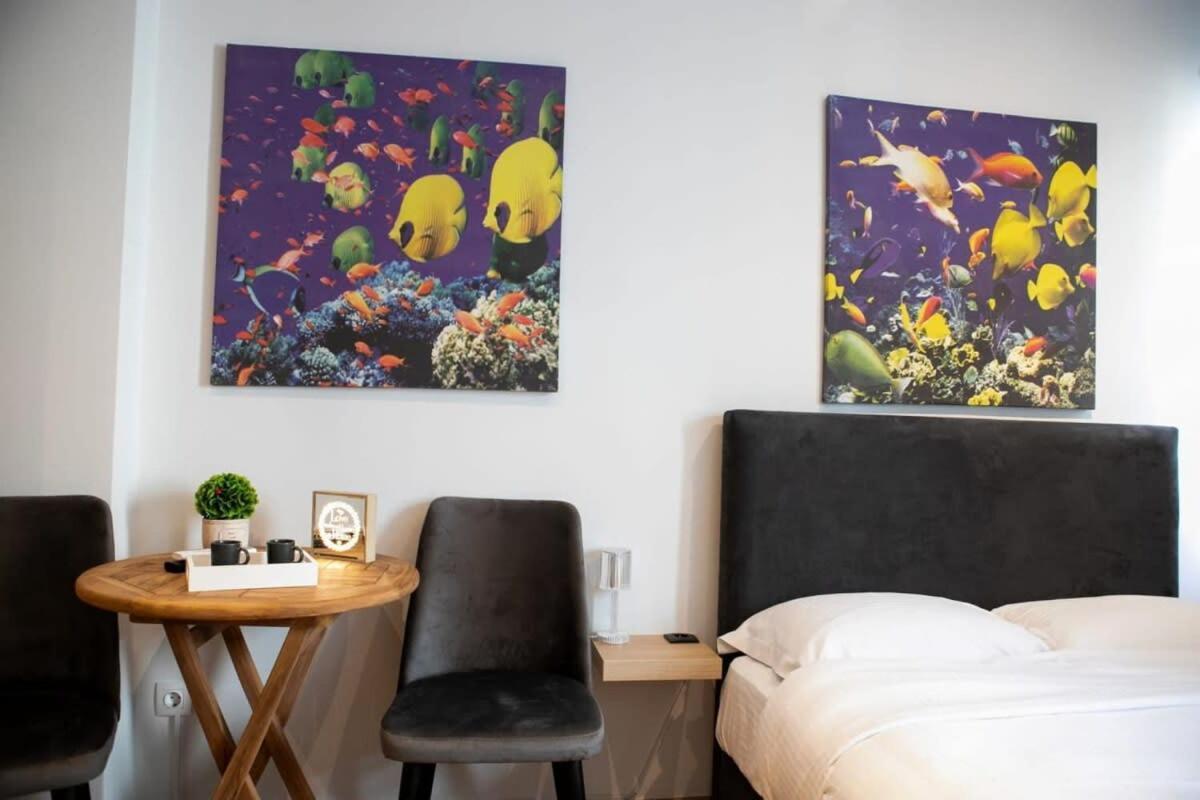 Cozy Modern Studio In Thessaloniki Appartement Buitenkant foto